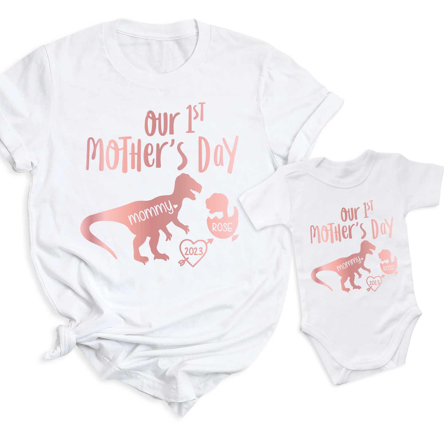 Our 1st Mother's Day Custom T-Shirt