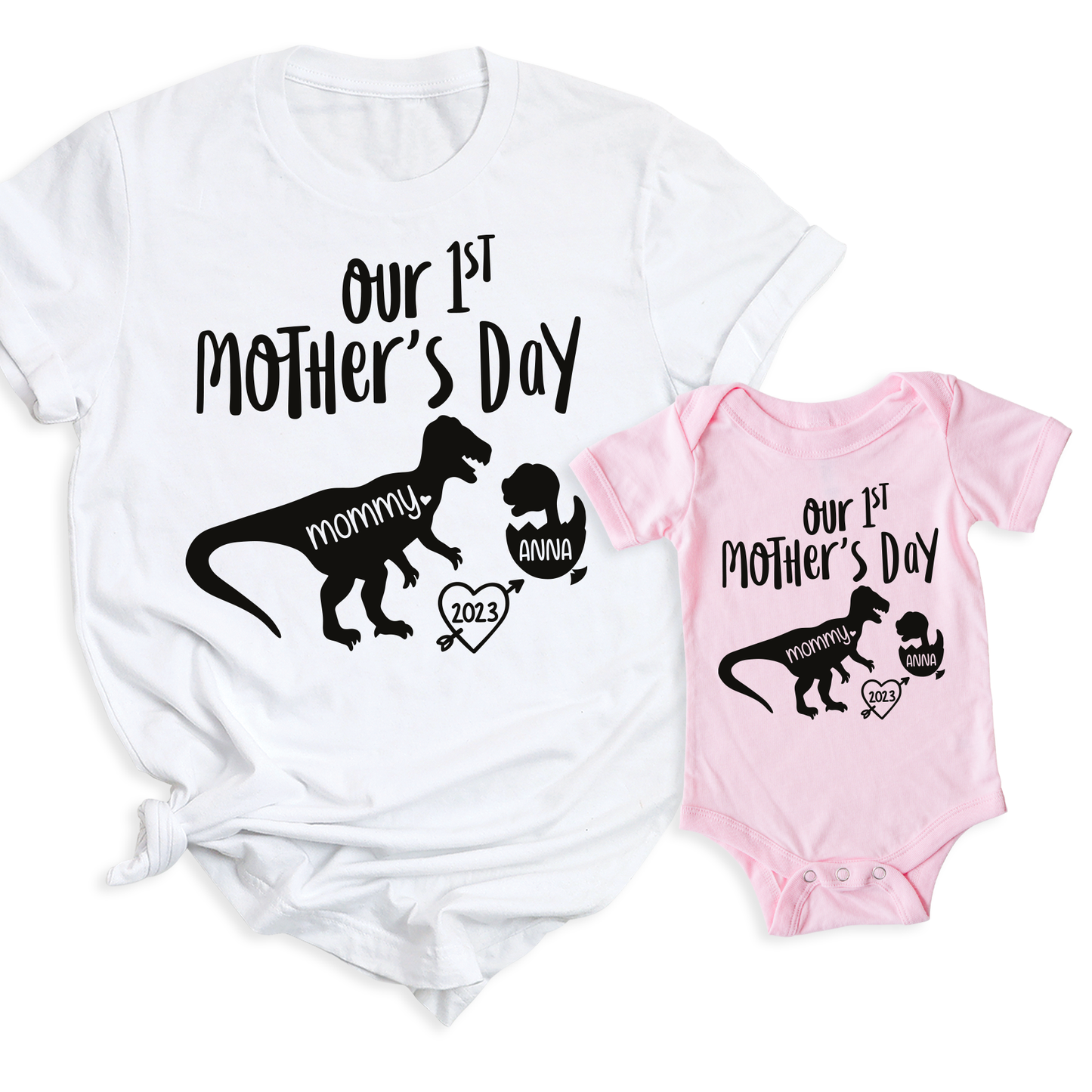 Our 1st Mother's Day Custom T-Shirt