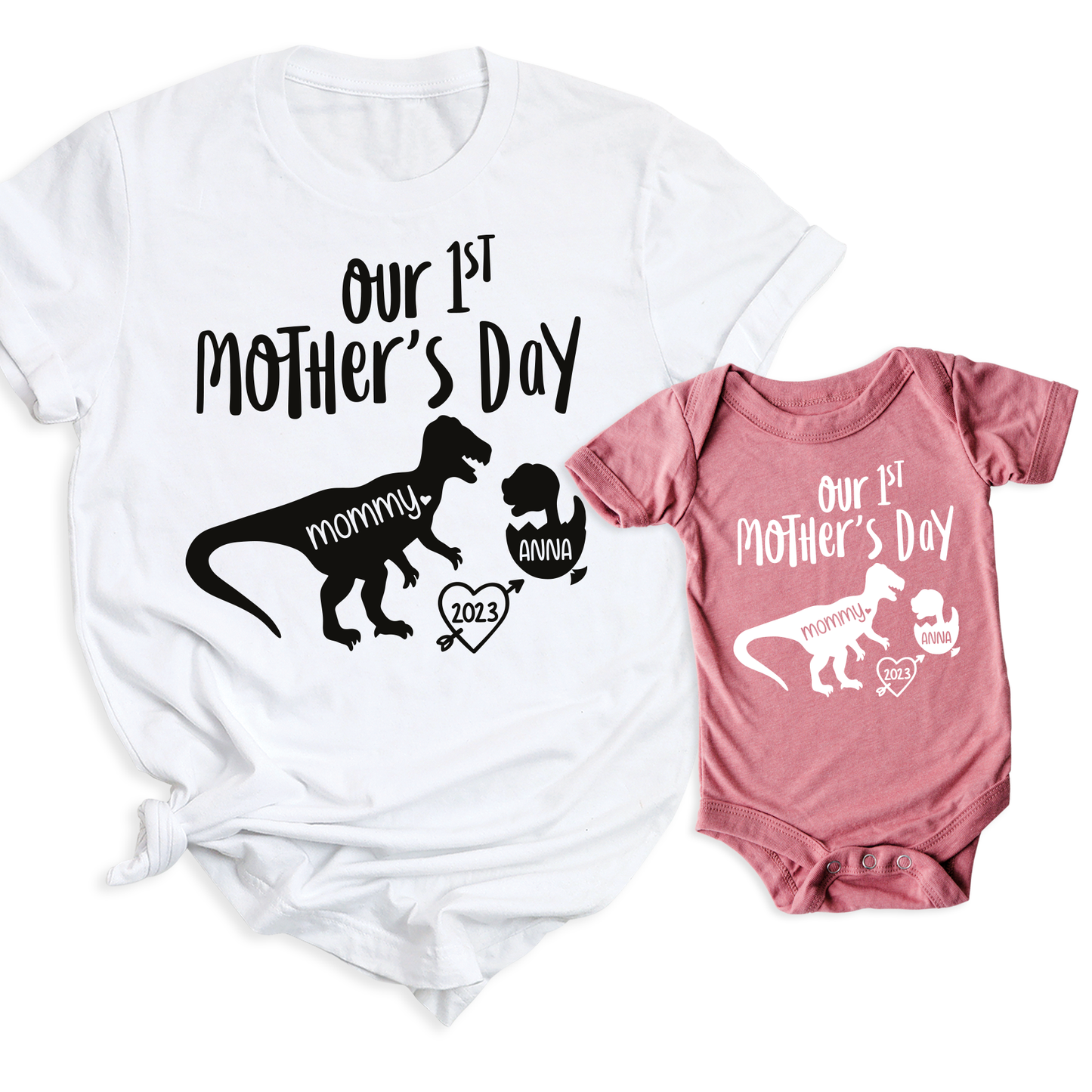 Our 1st Mother's Day Custom T-Shirt