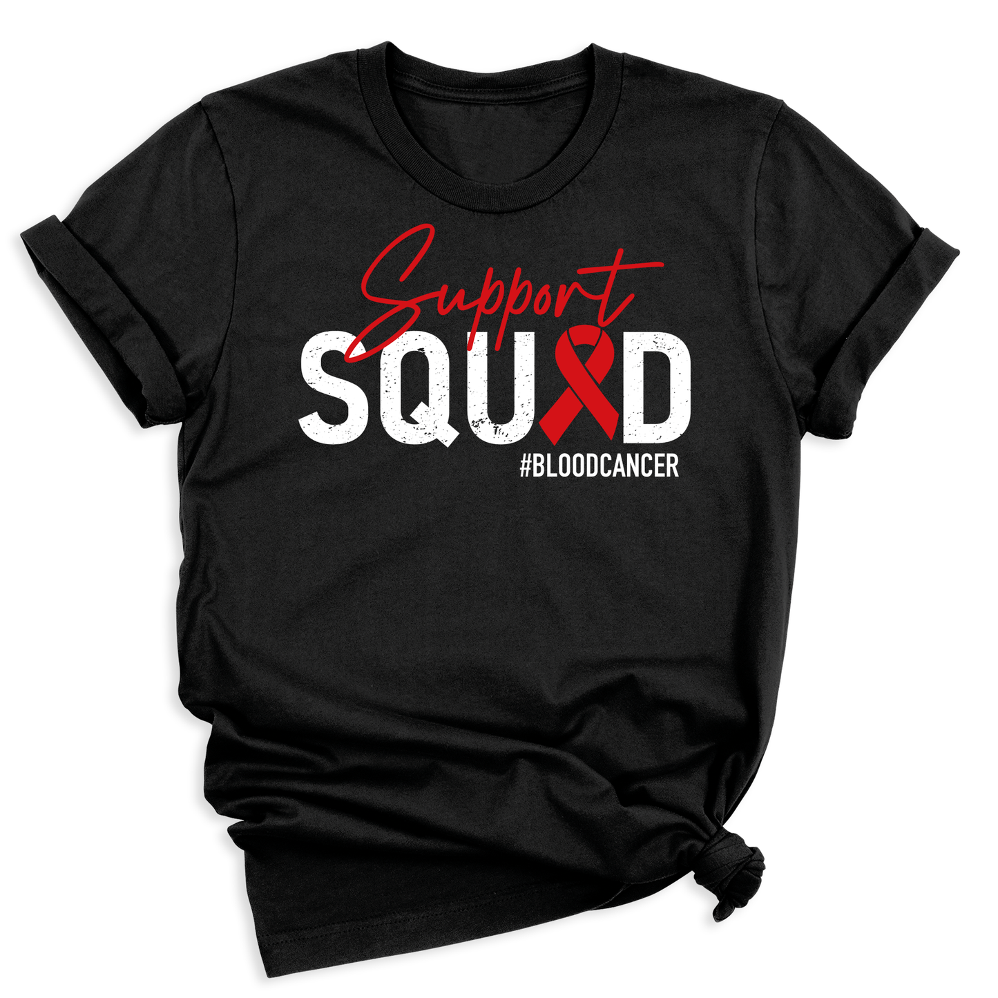 Blood Cancer Support Squad Shirts