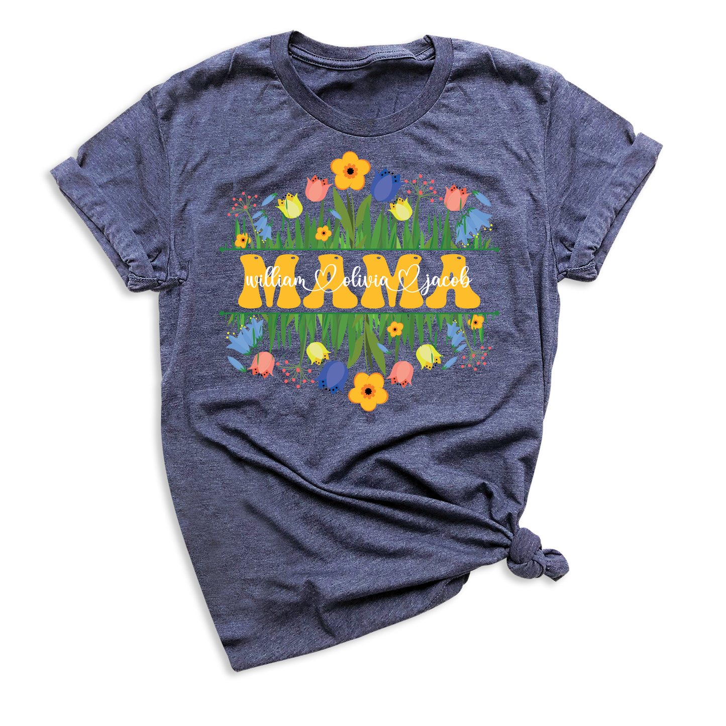 Mama Floral Custom T-Shirt