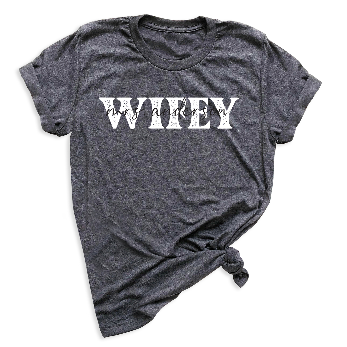 Wifey Personalize T-Shirt