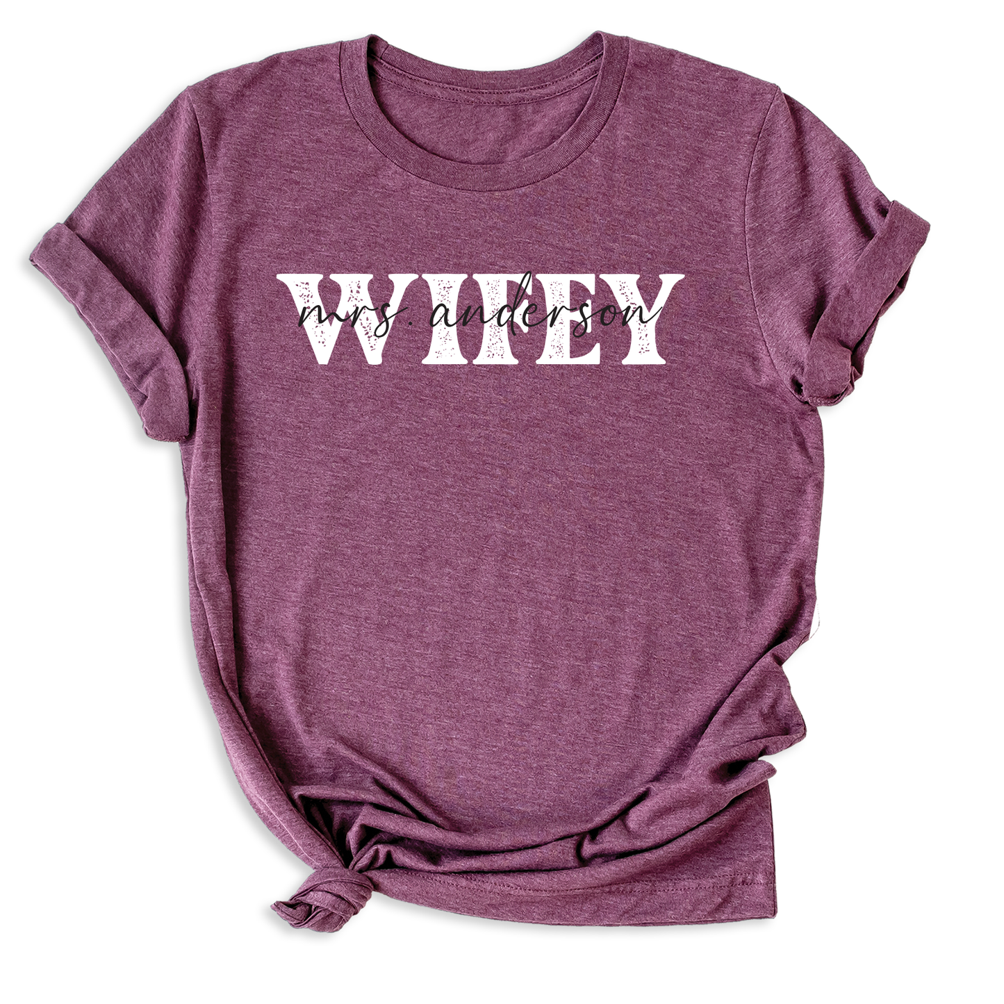 Wifey Personalize T-Shirt