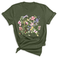 Wildflower Shirt – Vintage Floral Boho Tee for Women
