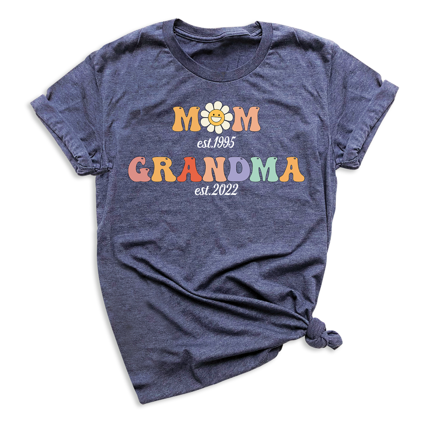 Daisy Mom Grandma Est Since T-Shirt