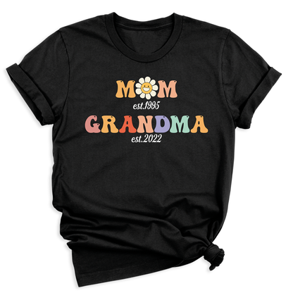 Daisy Mom Grandma Est Since T-Shirt
