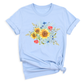 Botanical Sunflower Shirt – Summer & Fall Flower Tee