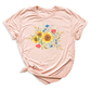 Botanical Sunflower Shirt – Summer & Fall Flower Tee