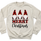 Gnomes Buffalo Plaid Christmas Sweatshirt – Merry Gnomes Sweater
