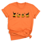 Halloween Pumpkin Cat Shirt – Cute Fall Shirt, Pumpkin Face Tee, Spooky Season Shirt for Halloween Party & Autumn Outfits