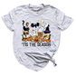 Tis The Season Halloween Coffee Shirt – Funny Fall Shirt for Women, Cute Pumpkin Coffee Tee, Autumn Halloween Gift