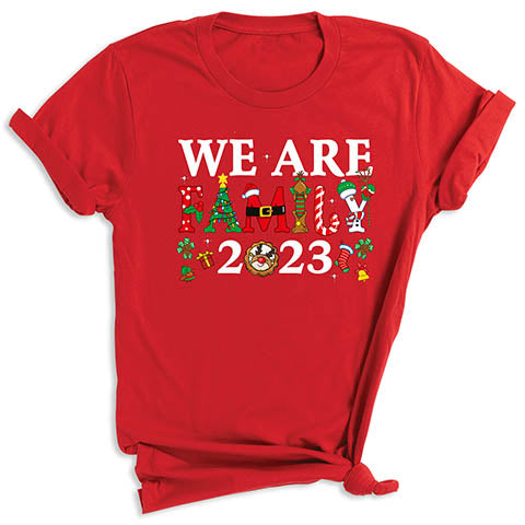 2023 Christmas Family T-shirt