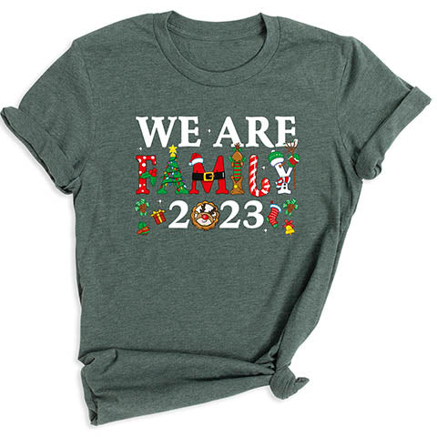 2023 Christmas Family T-shirt