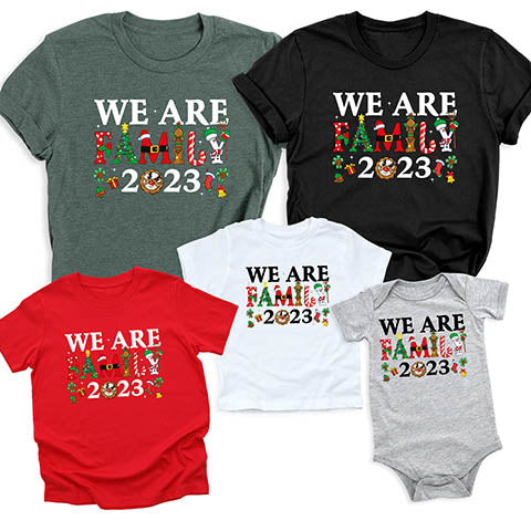 2023 Christmas Family T-shirt