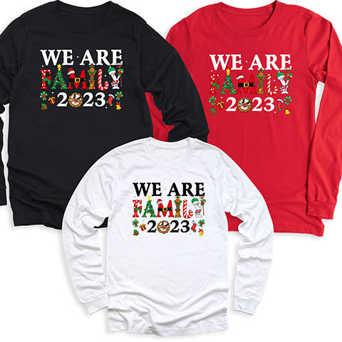 2023 Christmas Family T-shirt