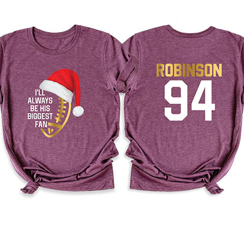 Football Christmas Tee