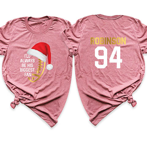 Football Christmas Tee