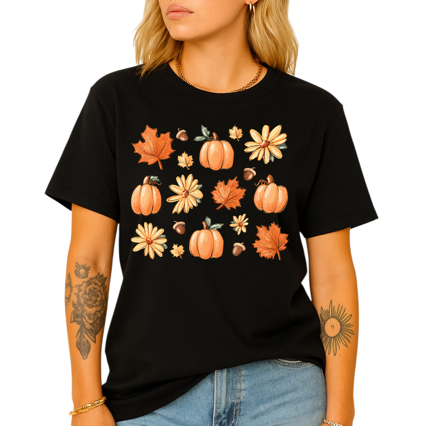 Halloween Family Shirt – Matching Pumpkin Shirts for Mom and Kids