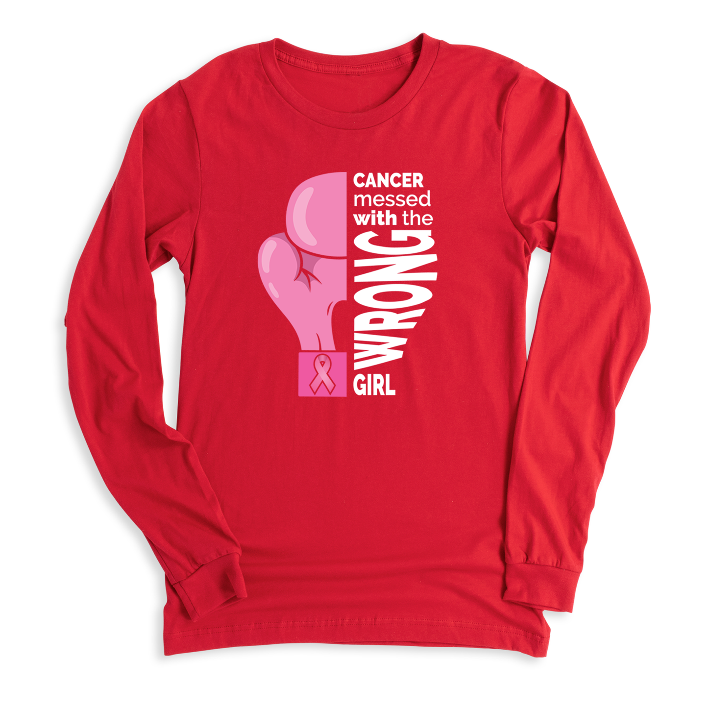 Cancer Messed With The Wrong Girl Shirt