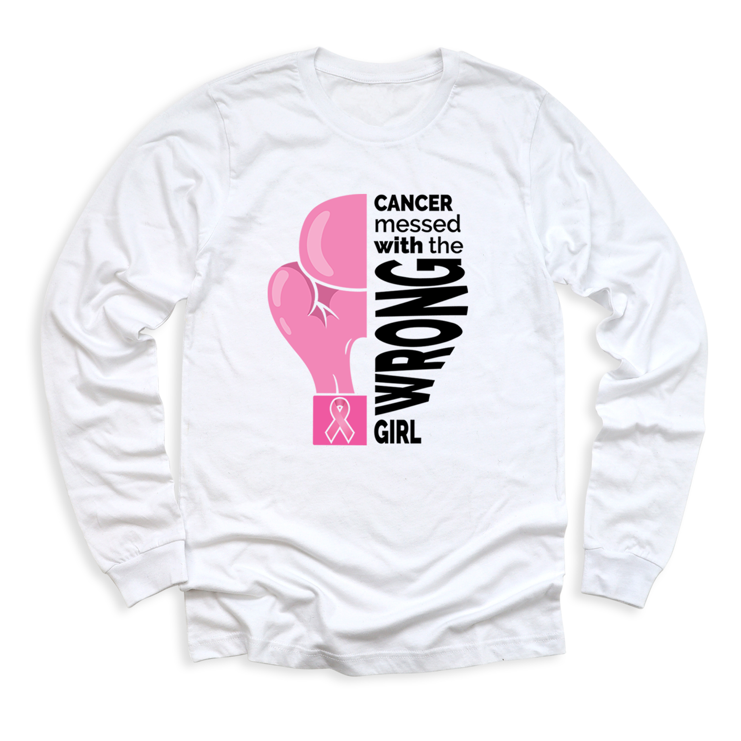 Cancer Messed With The Wrong Girl Shirt