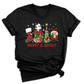 Merry and Bright Christmas Shirt – Women’s Holiday Tree Tee