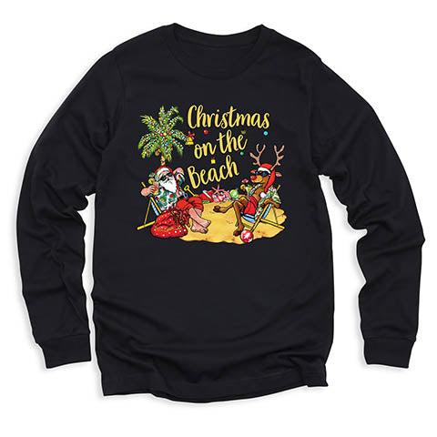 Christmas On The Beach T-Shirt