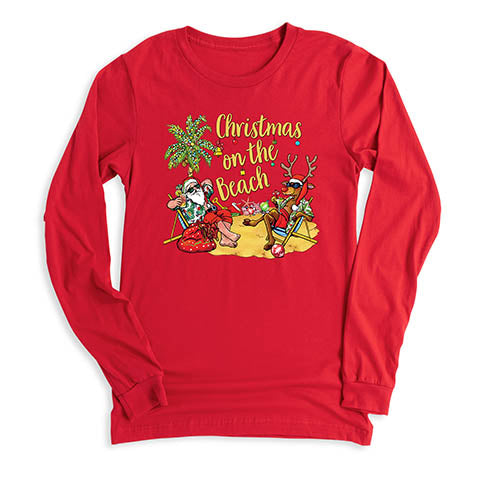 Christmas On The Beach T-Shirt