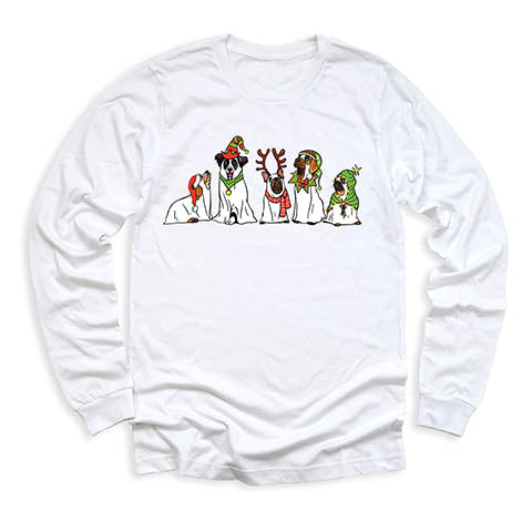 Lovely Dogs Christmas T-Shirts