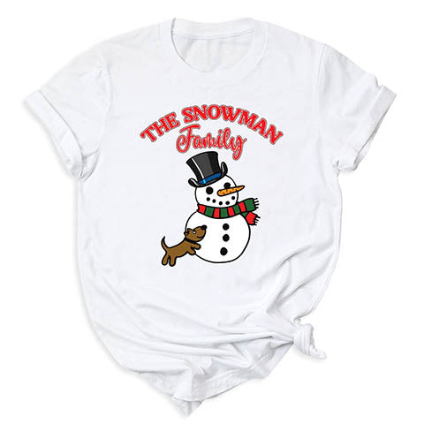 Snowman Family T-Shirts
