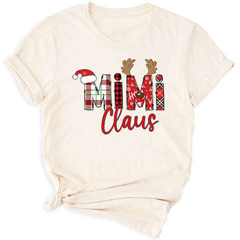 black claus family tees