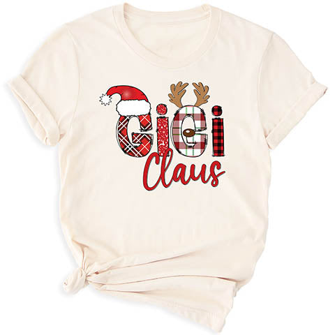 christmas family claus tees