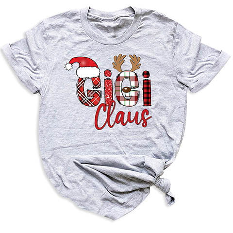 funny family claus tees
