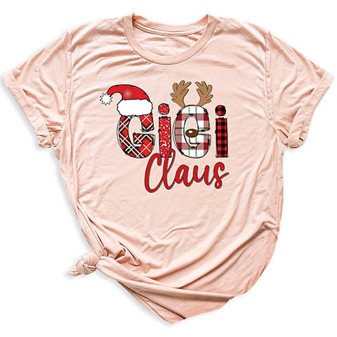 unique family claus tees