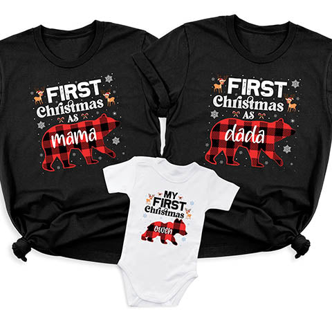First Christmas Family Tshirts