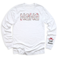 Custom Nana  Sweatshirt with Kid's Name on Sleeve