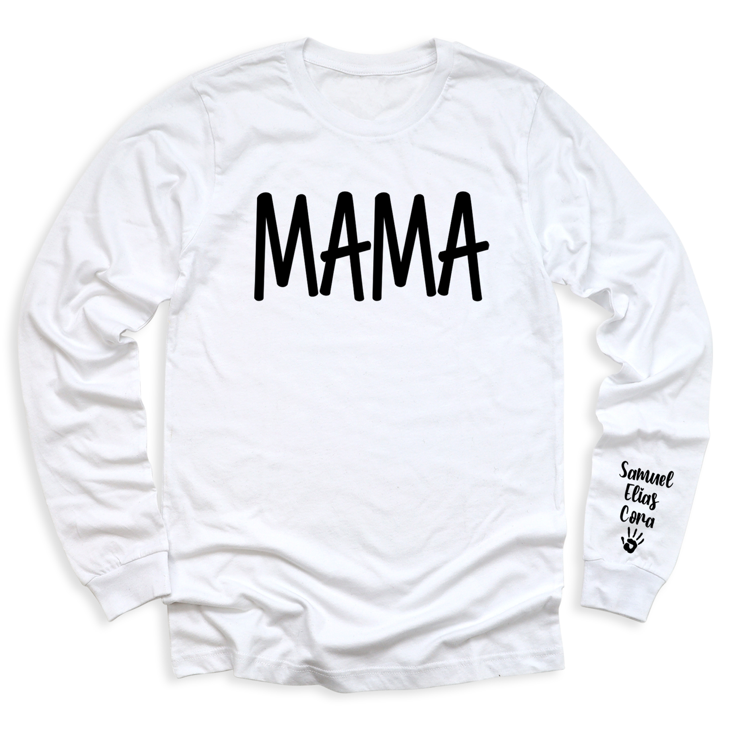 Mama Shirt with Kid's Name