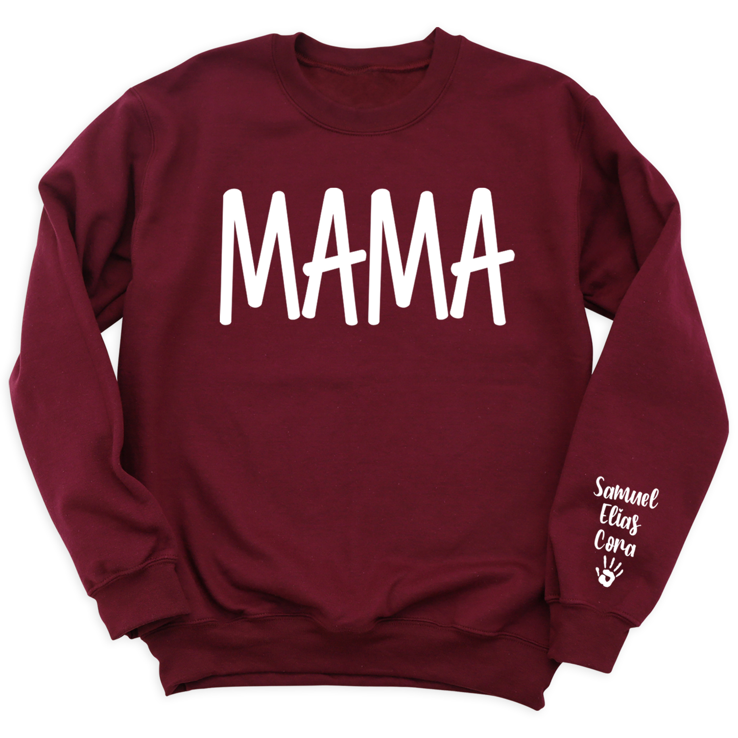 Mama Shirt with Kid's Name