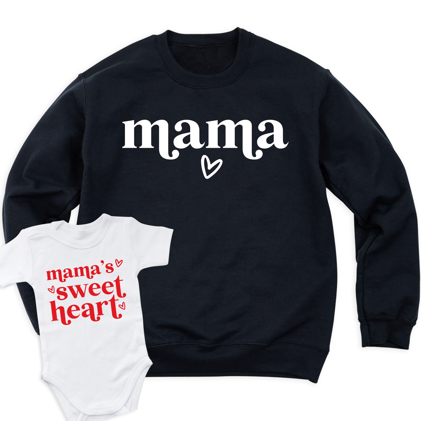 Mama's Sweetheart Matching T-Shirt