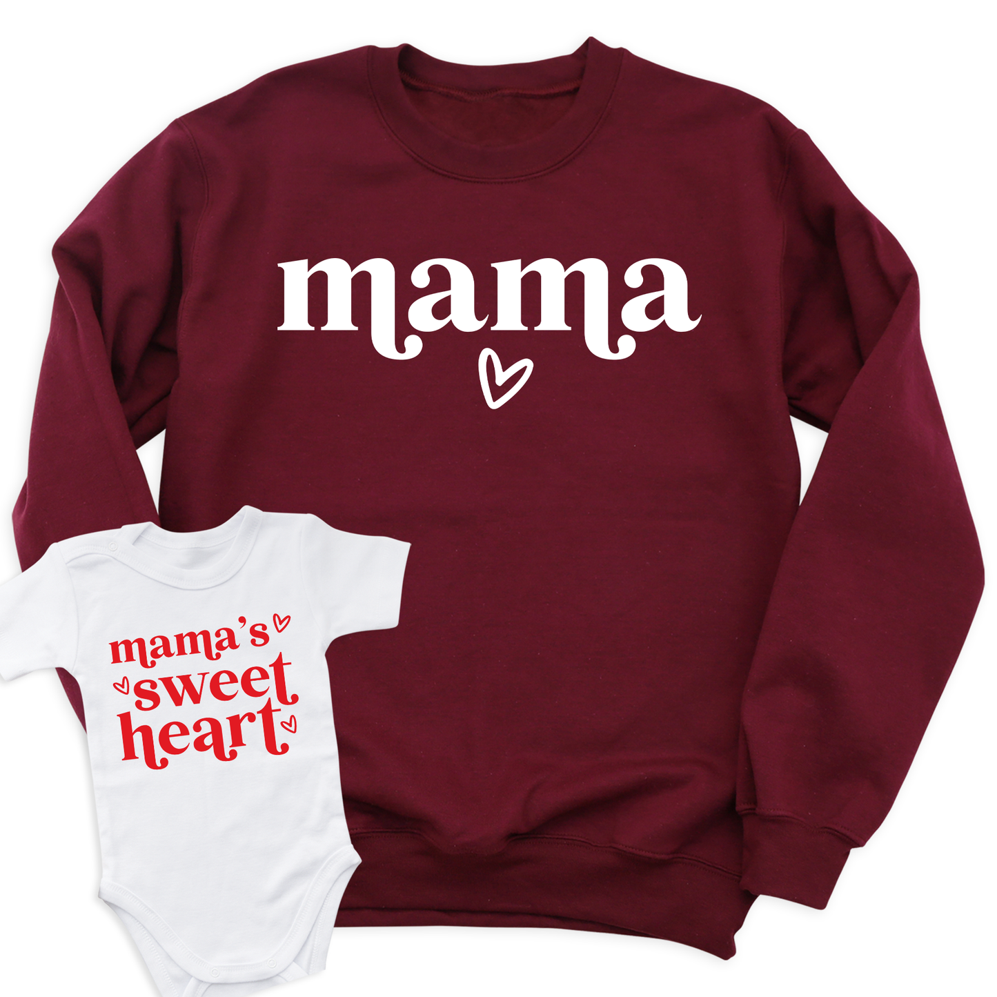 Mama's Sweetheart Matching T-Shirt