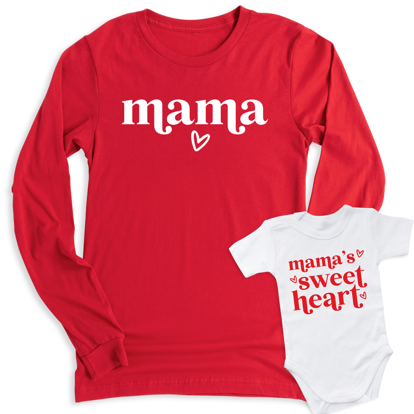 Mama's Sweetheart Matching T-Shirt