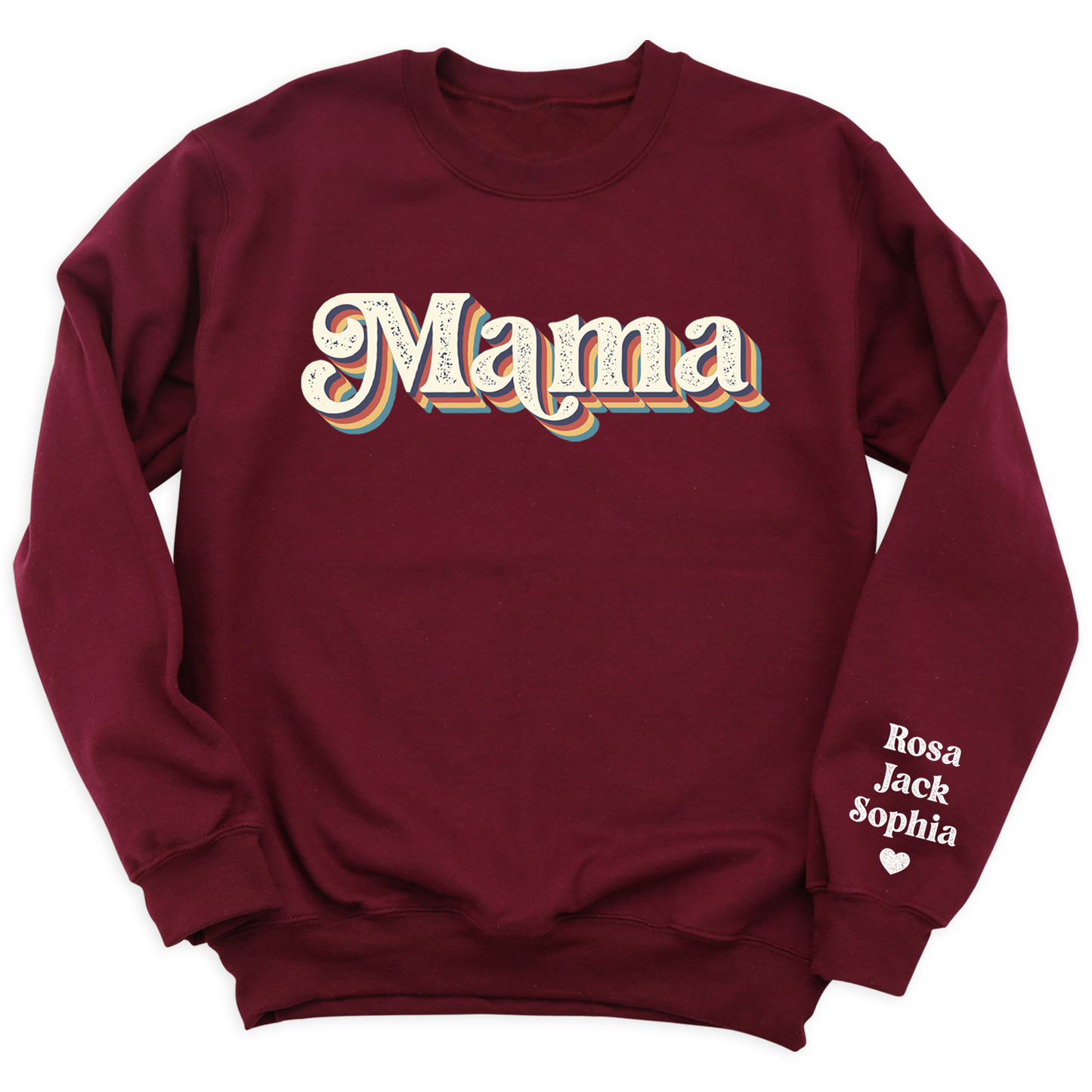 Personalized Mama Shirt with Kid's Names