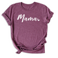 Custom Mama Shirt with Kid's Names