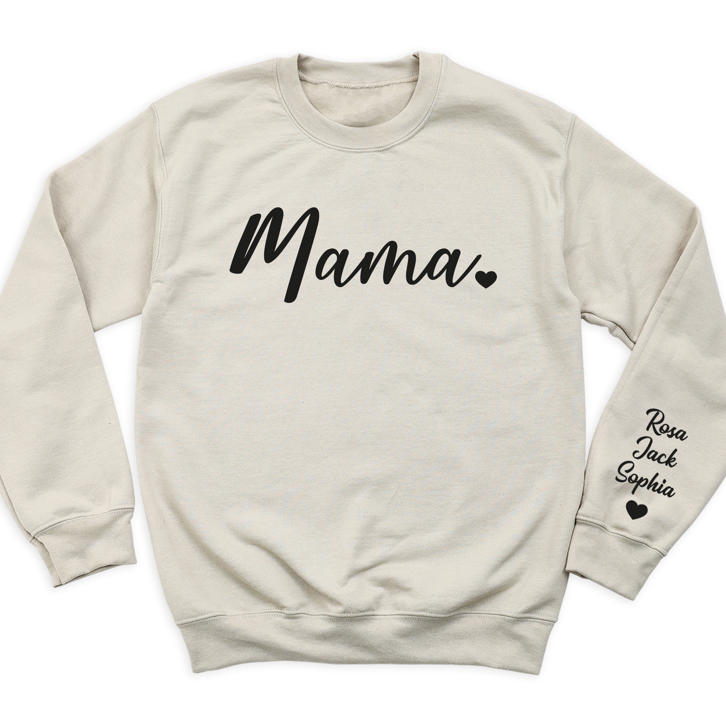 Custom Mama Shirt with Kid's Names
