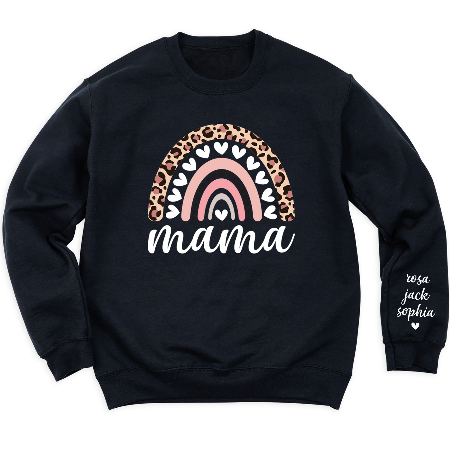 Mama Trendy with Kid's Names Shirt