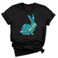 Floral Cute Rabbit Shirt