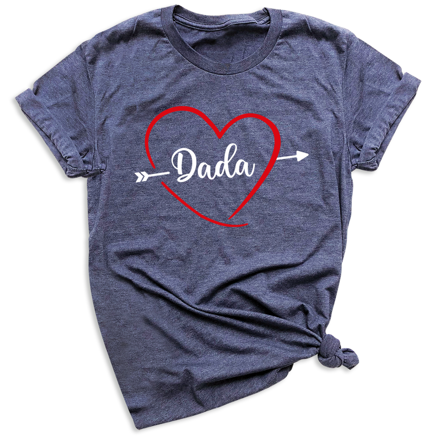 Dada Mama Baby Heart Family Matching Sweatshirt