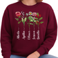Personalized Birth Flower Mom Sweatshirt – Custom Mama Garden