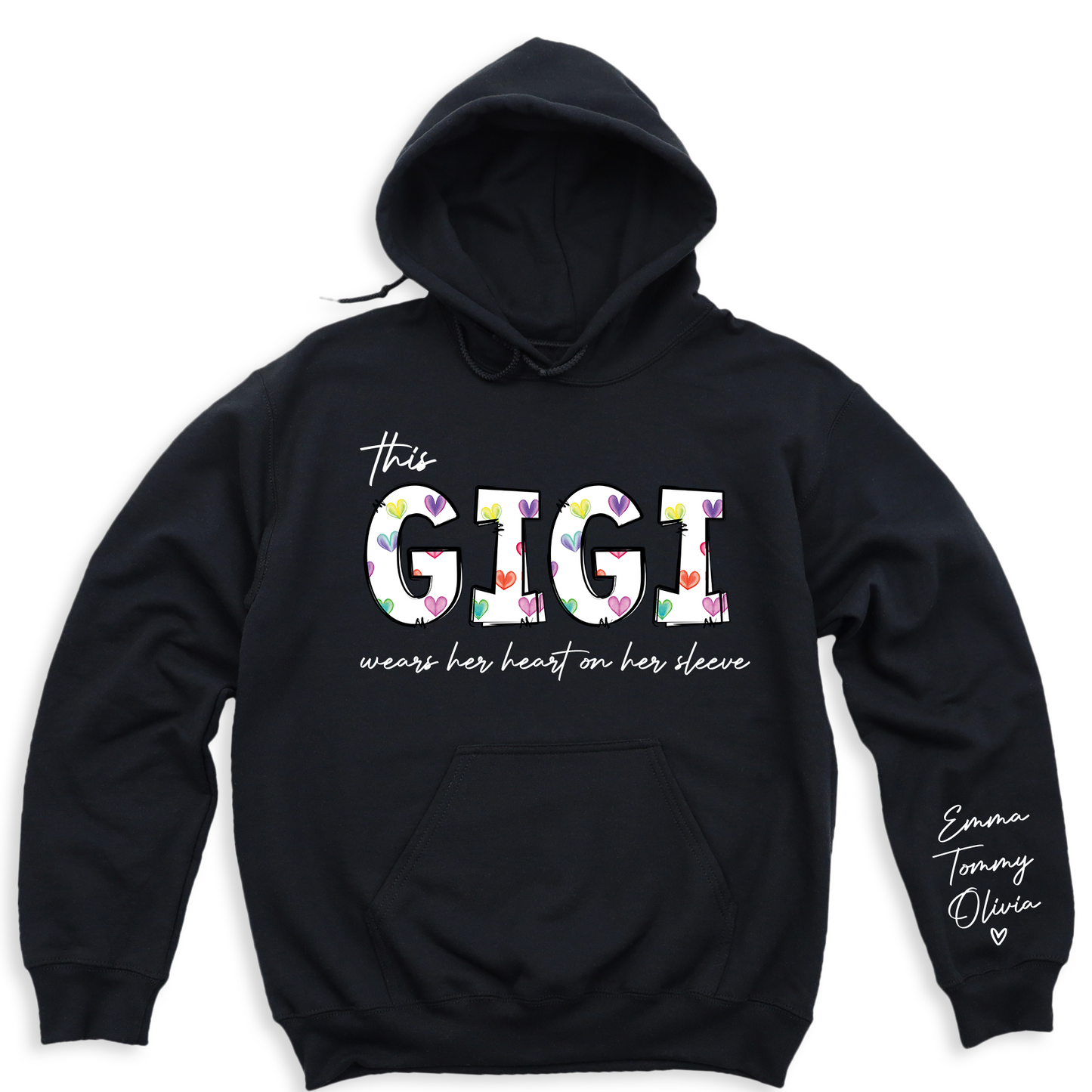 This Gigi Wears On Heart On Her Sleeve T-Shirt