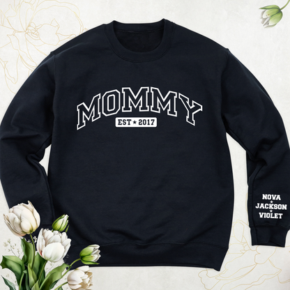 Custom Mother's Day Shirt | KIDS NAMES MUST BE WRITTEN