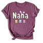 Custom Rabbit  Nana Mimi Gigi  T-Shirt with Kid's Name on